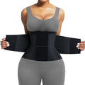 Fashion Couture latex waist trainer body shaper belt with high elasticity, designed for waist control and workout support.