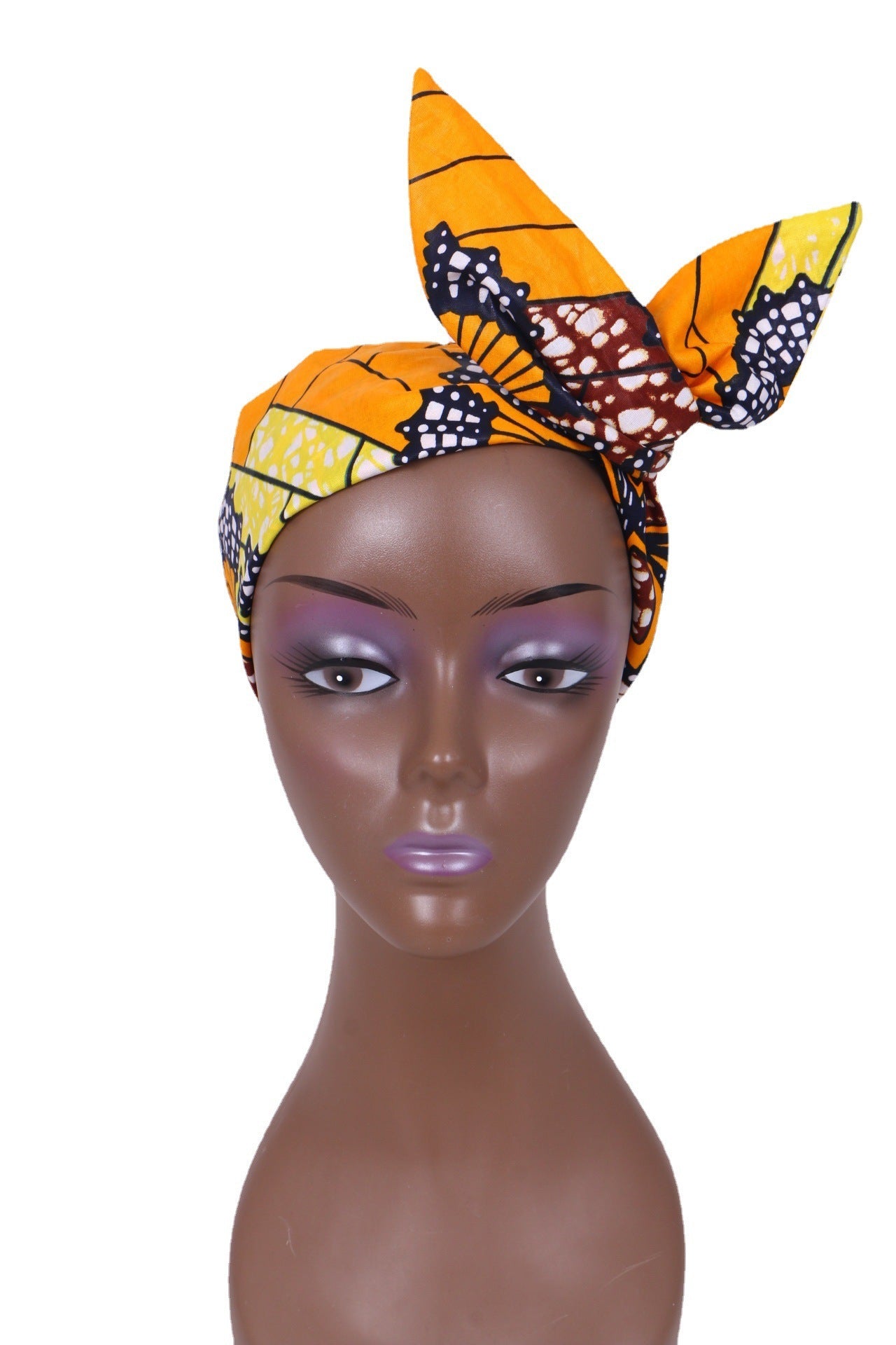 European And American Women's Batik Cloth Hair Band Ankara Fabric Hair Ring - Fashion Couture