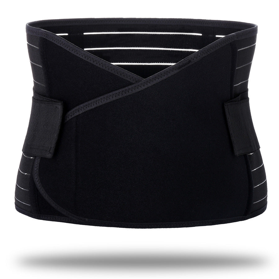 Fashion Couture adjustable waist trainer belt for postpartum support, shapewear with abdominal compression and posture support.