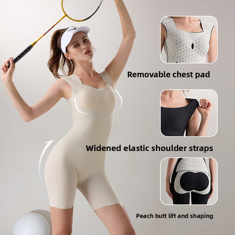 Fashion Couture temperature change print shapewear bodysuit with color-shifting sculpting design and fitted silhouette.