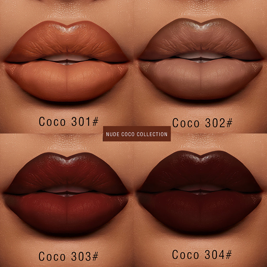 Nude Semi-Matte Lipstick – Long-Lasting Waterproof Formula | 12 Shades, 3.6g