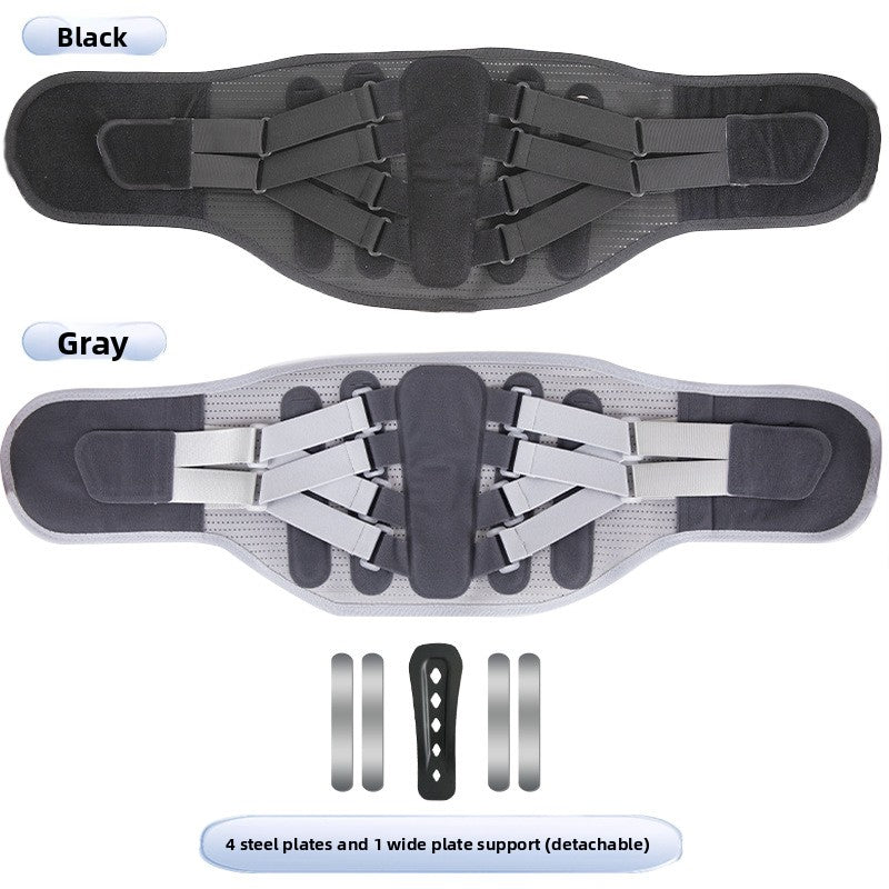 Breathable mesh waist support belt from Fashion Couture provides back support and core stability for wellness and fitness.