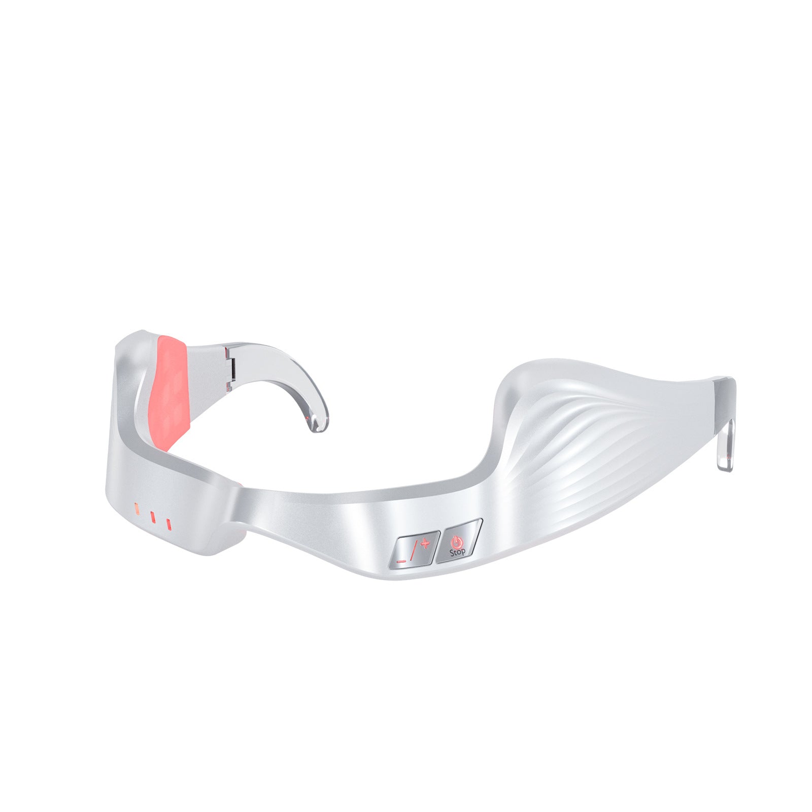 Fashion Couture EMS Eye Massager with microcurrent and red light therapy for brighter, refreshed eyes in wellness and fitness.