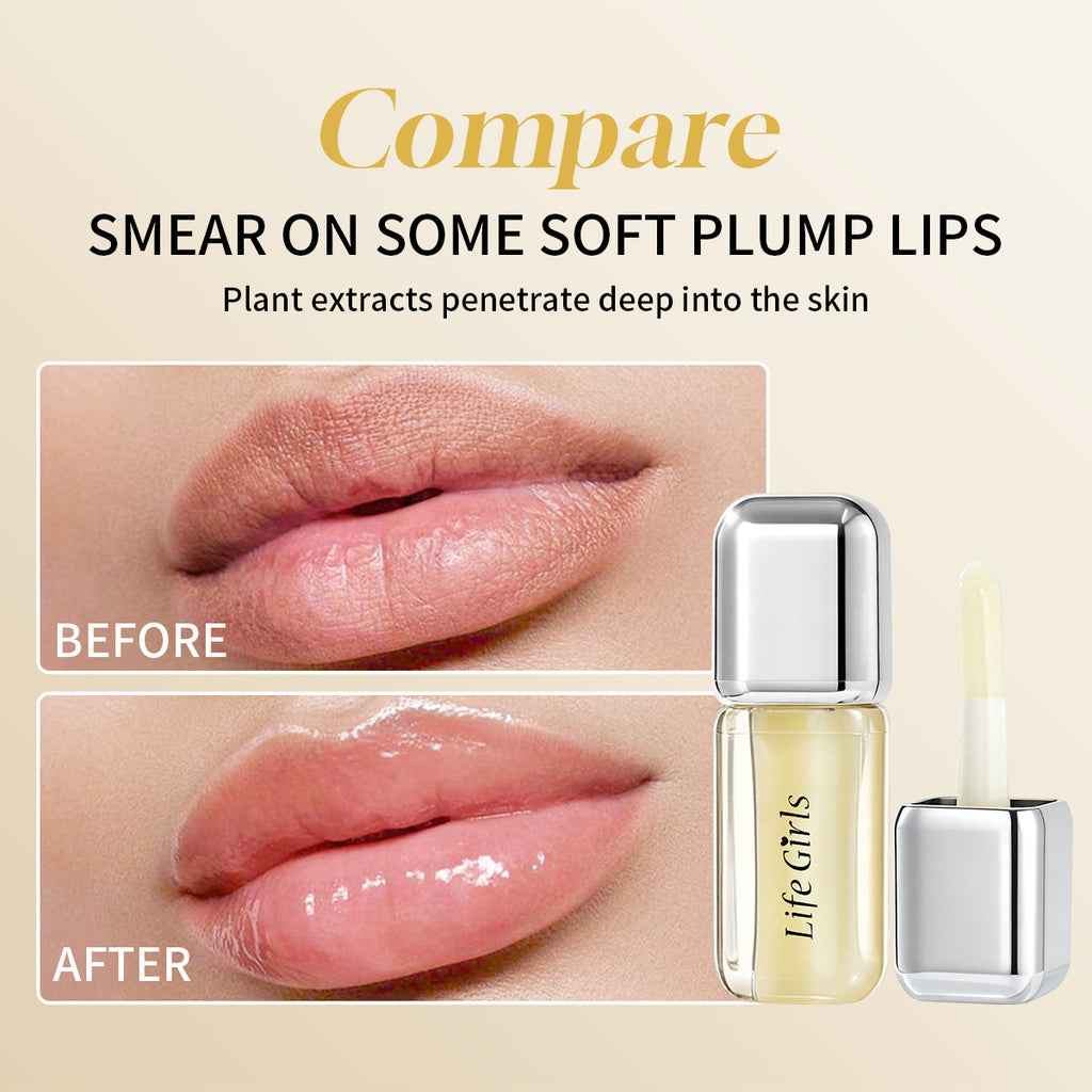 Hydrating Cooling Lip Plumper Gloss – Non-Sticky, High-Shine & Long-Lasting